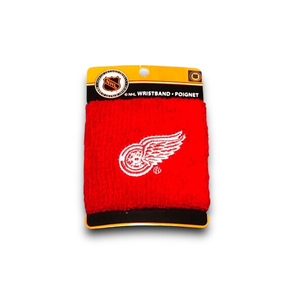 NHL Detroit Red Wings Wristband - One Size - Picture 1 of 2